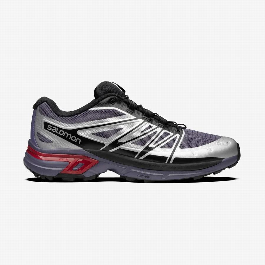 Salomon Xt-wings 2 Trail Löparskor Herr Lavendel/Silver [WUK5626HC]